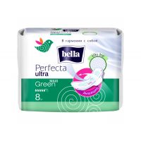 Прокладки Bella Perfecta ultra «Maxi Green» дышащие, 8 шт