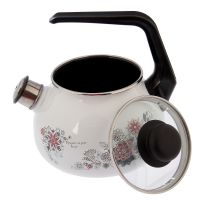 Эмалированный чайник СтальЭмаль, со свистком, 2 л. 4с210/я (Фото 1)