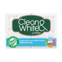 Хозяйственное мыло универсальное Clean &amp; White by DURU, 125 г