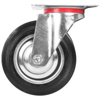 Колесо для тележки поворотное, диаметр 160 мм