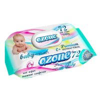 Салфетки влажные Ozone «Baby premium» 72 шт