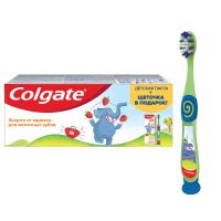 Зубная паста «Colgate» Доктор заяц, со вкусом клубники, 50 мл