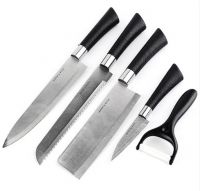 Набор ножей 5 предметов + овощечистка, Webber BE-2264N
