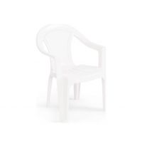 Кресло «Плетенка» белый