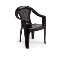 Кресло «Плетенка» коричневый