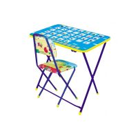 Комплект детской мебели: стол + стул, с рисунком, Инвис