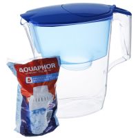 Фильтр-кувшин для воды Аквафор «Ультра», 2,5 л, голубой