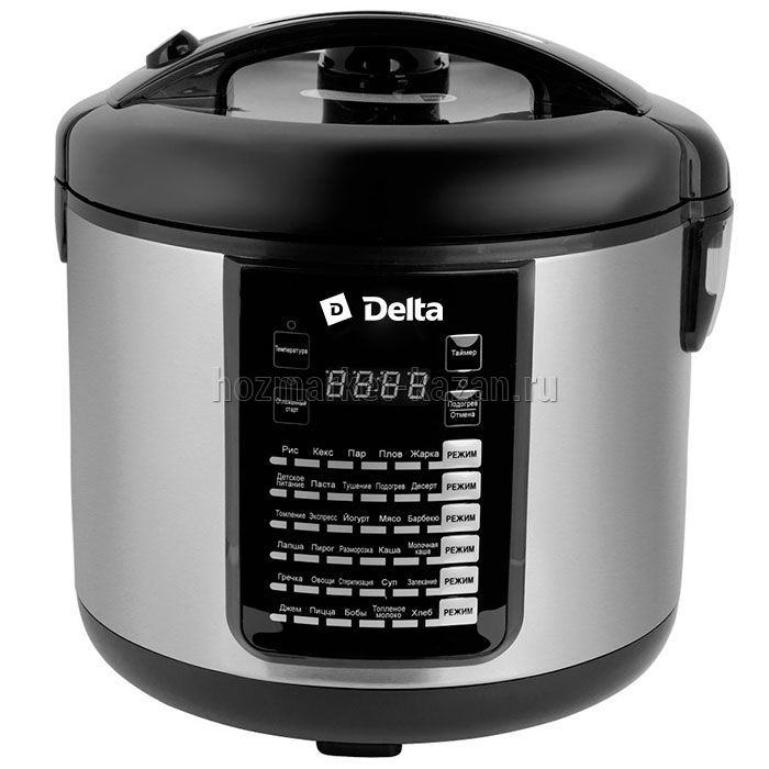 Delta DL-6516, Black мультиварка 5 л