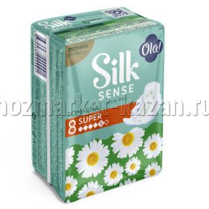 Прокладки OLA Wings Super «Солнечная ромашка», 8 шт