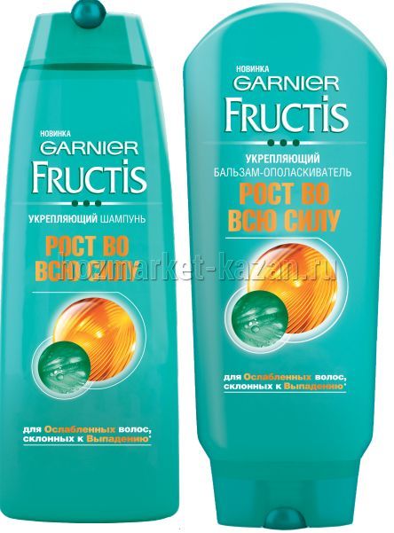 Подарочный набор Garnier Fructis (шампунь 400 мл + бальзам 250 мл)