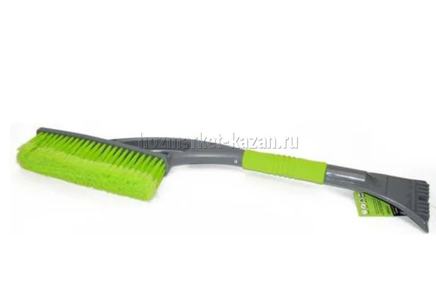 Щетка автомобильная д/снега со скребком FROST-VII 600мм