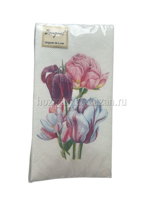 Салфетки бумажные 33*33 3-х слой 20шт