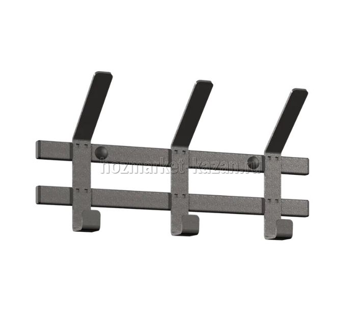 Вешалка настенная усиленная 3-х рожковая