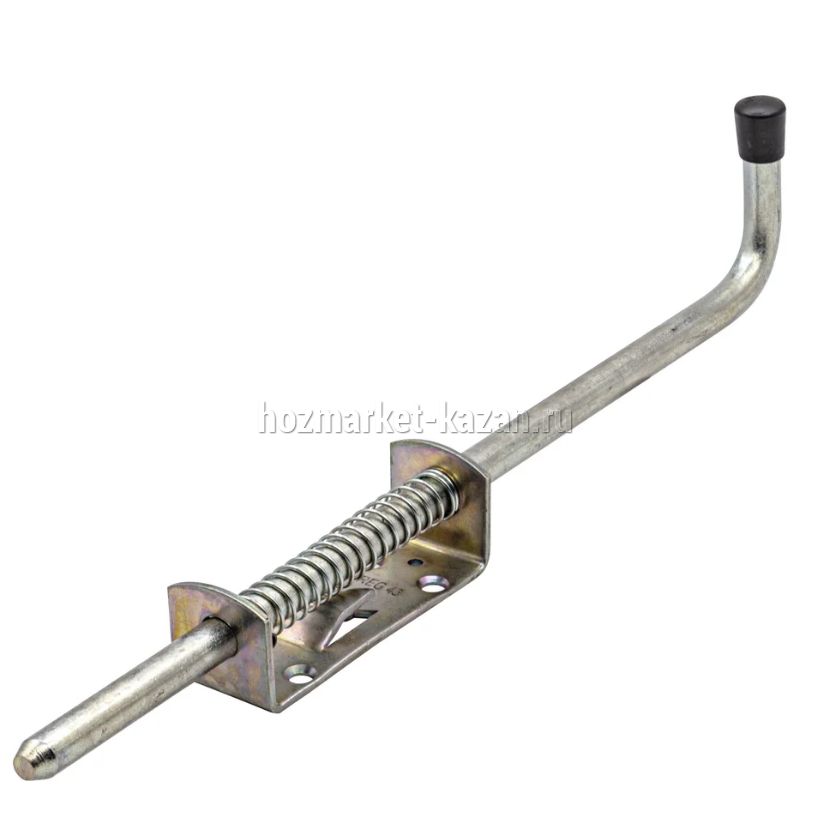 Задвижка дверная пружинная ЗД 14*500 цинк