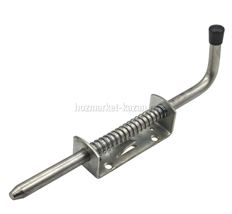 Задвижка дверная пружинная ЗД 16*250 цинк