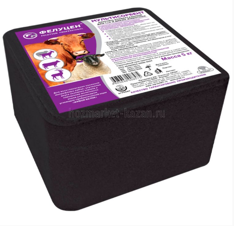 Фелуцен лизунец для с/х и диких животных 5кг