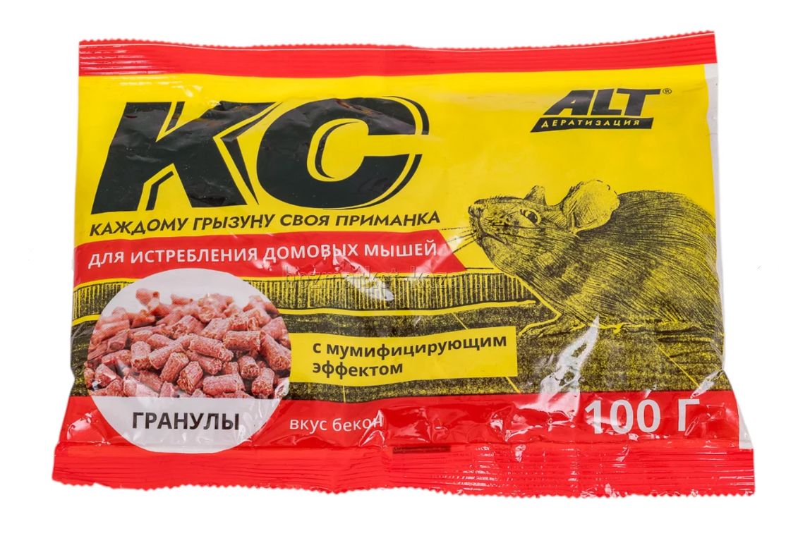 Гранулы для домовых мышей 100гр