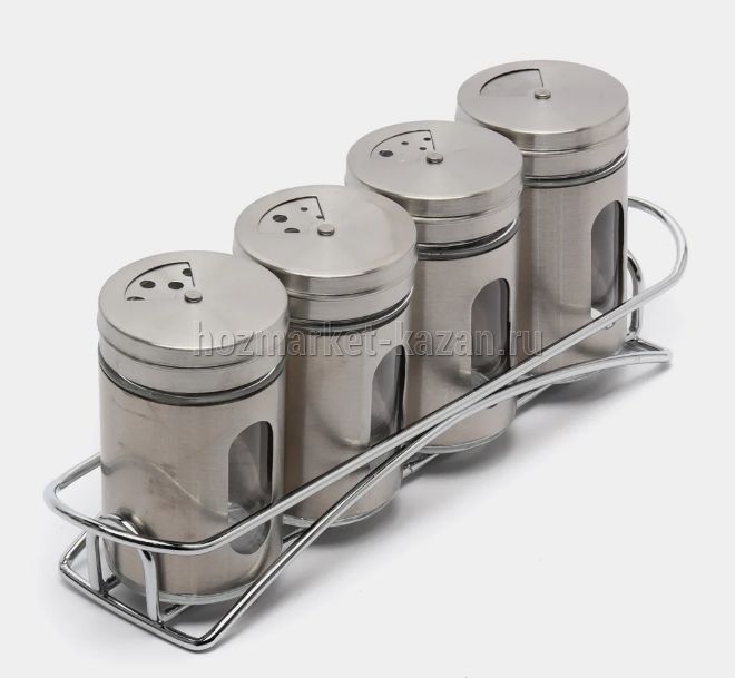 Набор для специй и приправ 5пр