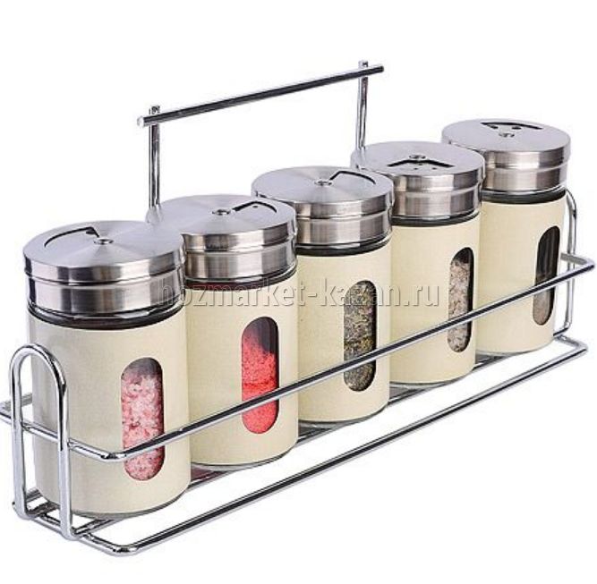 Набор для специй и приправ 6пр