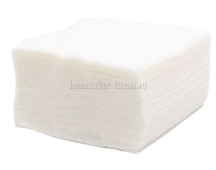 Салфетки бум. белые 24х24 2-х слойн