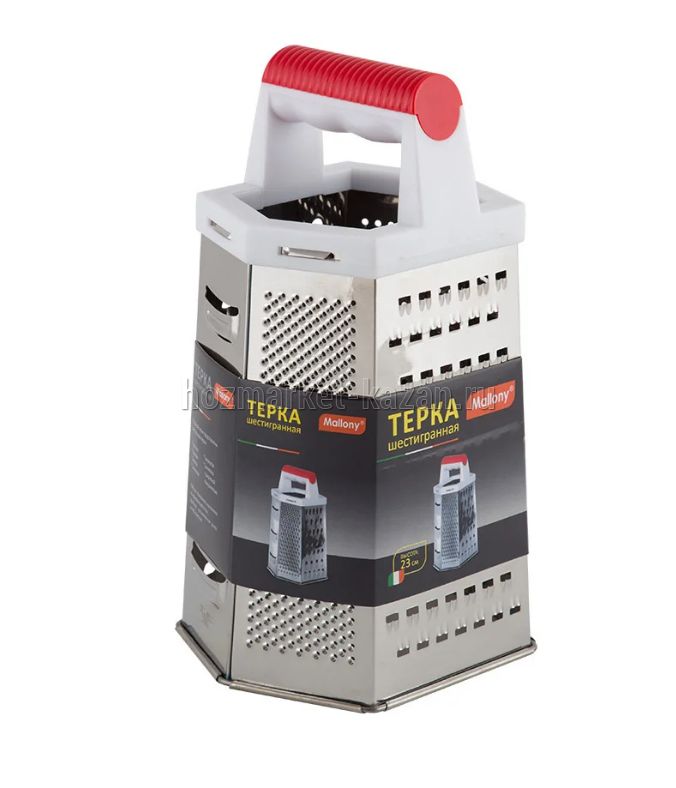 Терка 6-ти гран GR-001-9 (нерж.23см)