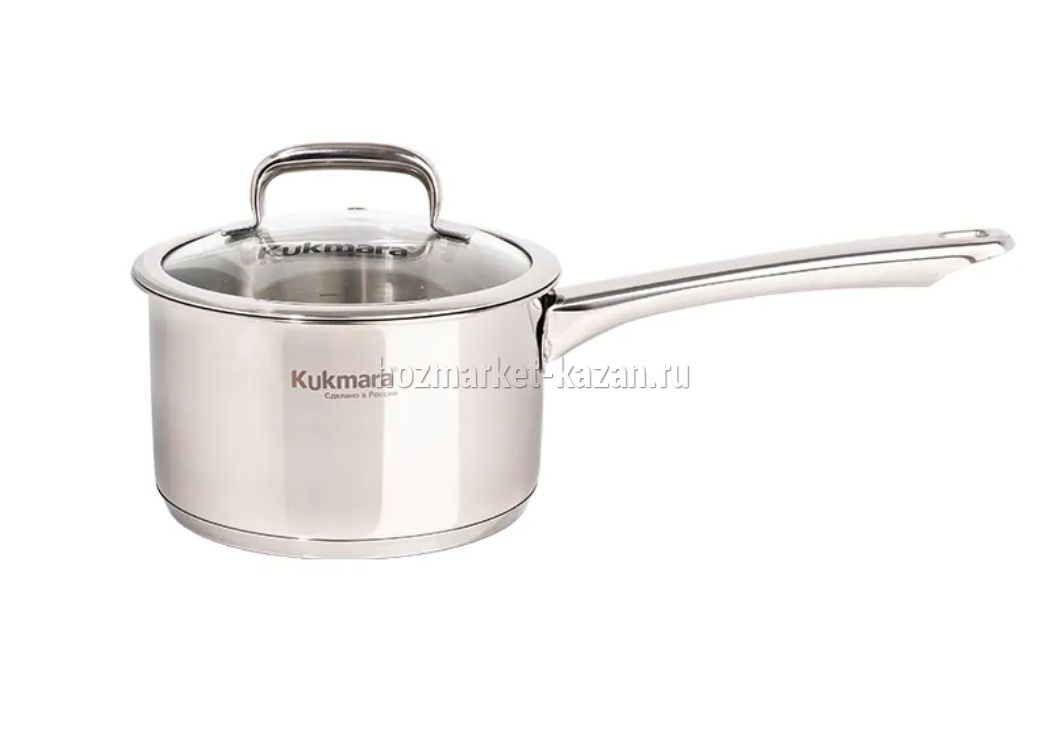 Ковш нерж 16см 1,7л стек.кр