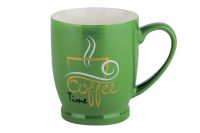 Кружка «Кофе на зеленом» 320 мл на ножке ZC02-AH31 (924614) (Фото 3)