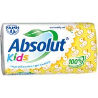 Мыло туалетное антибактериальное «Absolut» детское, 90 г