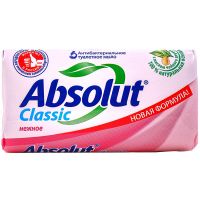 Мыло туалетное антибактериальное «Absolut» нежное, 90 г