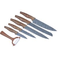 Набор ножей 6 предметов в подарочной коробке, Satoshi 803-087