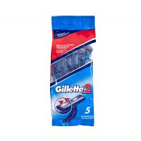 Одноразовый станок Gillette2, 5 шт