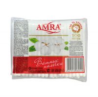 Ватные палочки «AMRA» ultra, 100 шт, в пакете