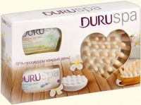 Подарочный набор DURU SPA (мыло - 2 шт + массажная щетка)