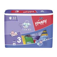 Подгузники для детей «Bella Baby Happy» Midi, 32 шт