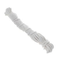 Веревка хлопчатобумажная плетеная, длина 10 м, диаметр 6 мм