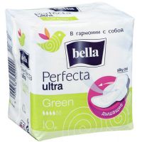 Прокладки Bella Perfecta Ultra Green, 10 шт