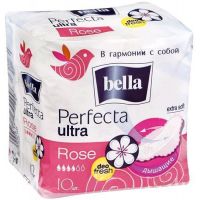 Прокладки БЕЛЛА супертонкие Perfecta Ultra Rose 10 шт.