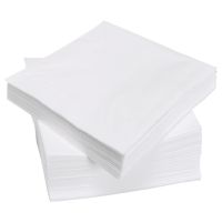 Салфетки бумажные белые 24 х 24 см, 90 шт, ПЭ
