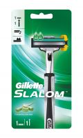 Станок для бритья «Gillette» Slalom с одной кассетой