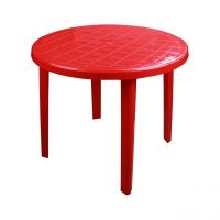Стол круглый диаметр 900 мм, цвет: красный, М2665