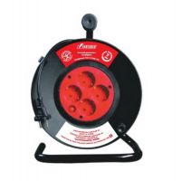 Удлинитель на катушке 4 розетки б/з с з.ш 40м