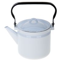 Эмалированный чайник 2 л, без рисунка, цвет в ассортименте, «СтальЭмаль» 2с25