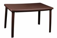 Стол прямоугольный 120 х 85 х 75 см коричневый, М8019