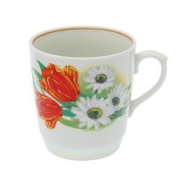 Набор для чая «Ромашка с тюльпаном», 8 предметов, 8с0400 (Фото 1)