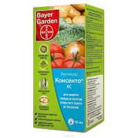 Фунгицид Bayer Garden «Консенто» для защиты овощных культур от болезней, 60 мл