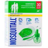 Mosquitall Фумигатор + жидкость от комаров, 30 мл, 30 ночей