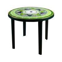 Стол круглый «Флоренция» темно-зеленое, М2872