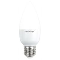 Лампа светодиодная Smartbuy свеча E 27 С37, 7 Вт, 4000К