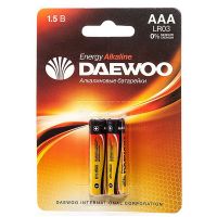 Батарейка DAEWOO Alkaline R3 (2шт)