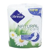 Прокладки Libresse Natural Care Ultra Night 7